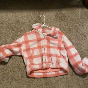 a plaid jacket new with tags never worn